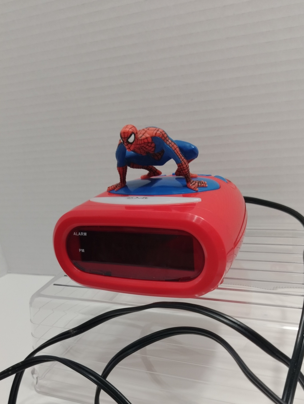 Vintage Spiderman Alarm Clock